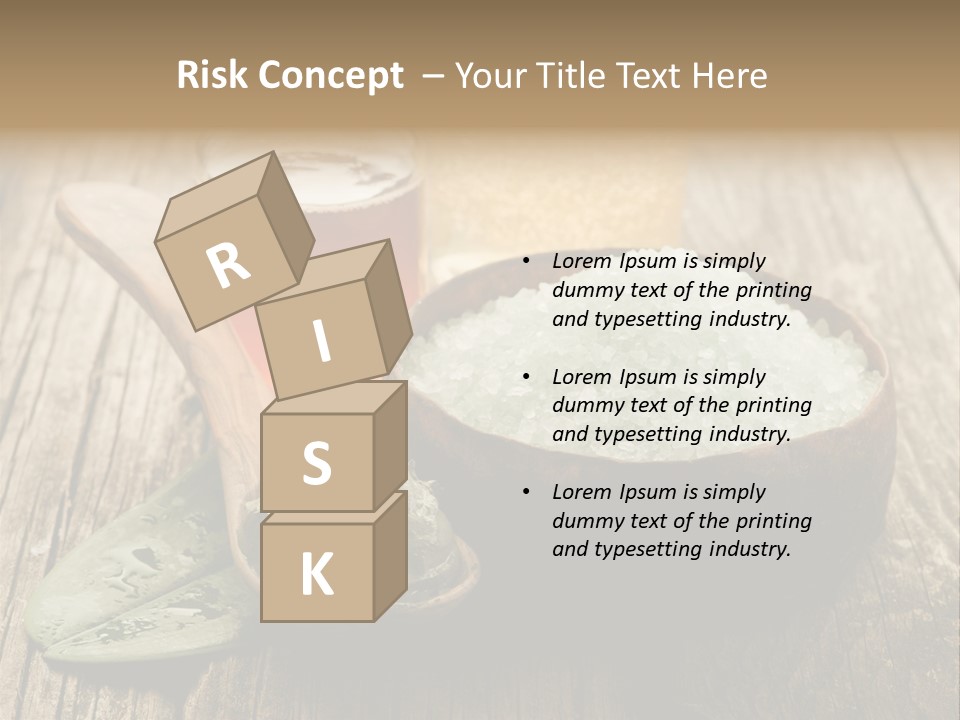 Well Spa Care PowerPoint Template