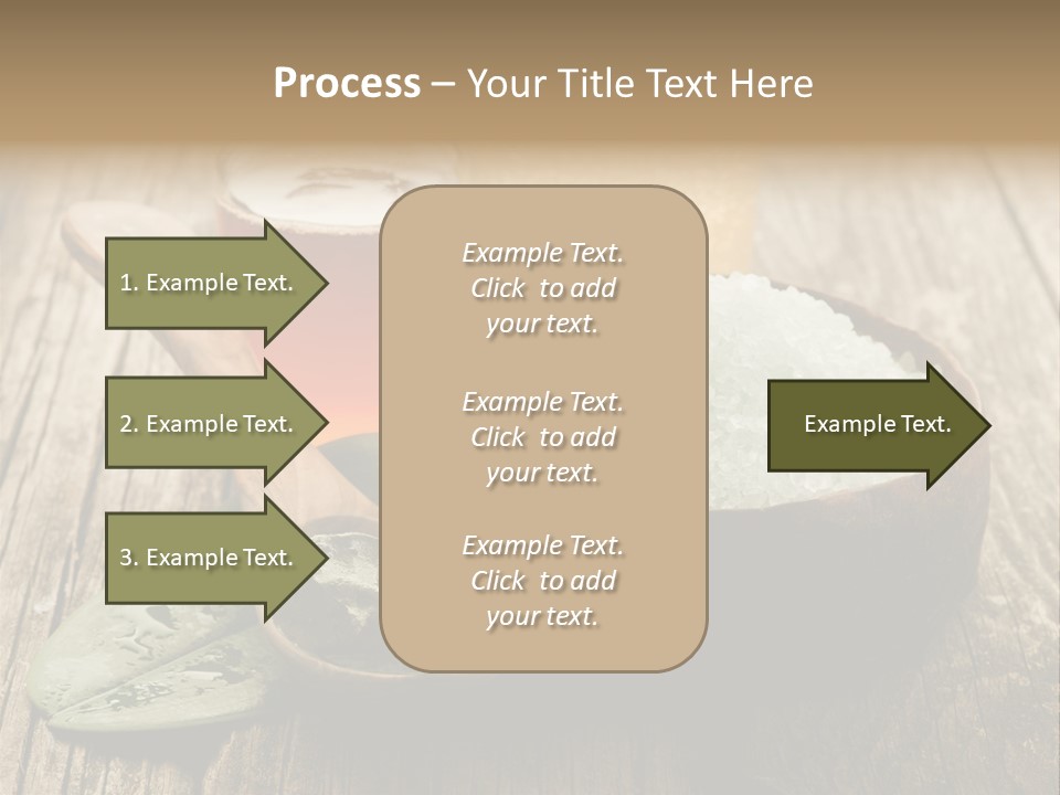 Well Spa Care PowerPoint Template