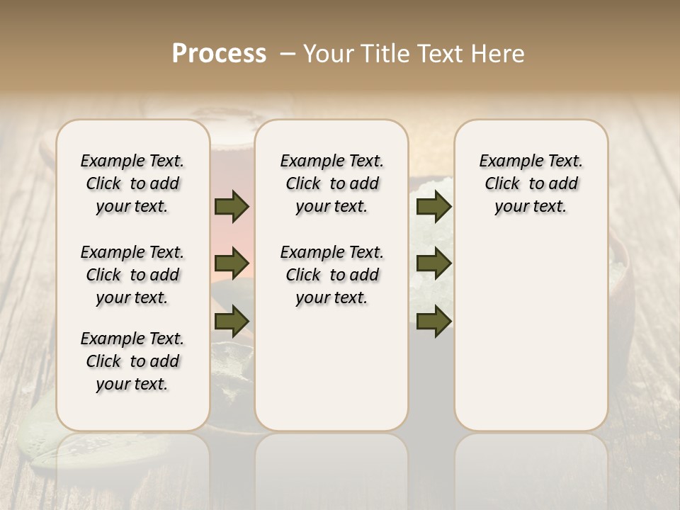 Well Spa Care PowerPoint Template