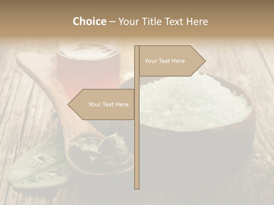 Well Spa Care PowerPoint Template