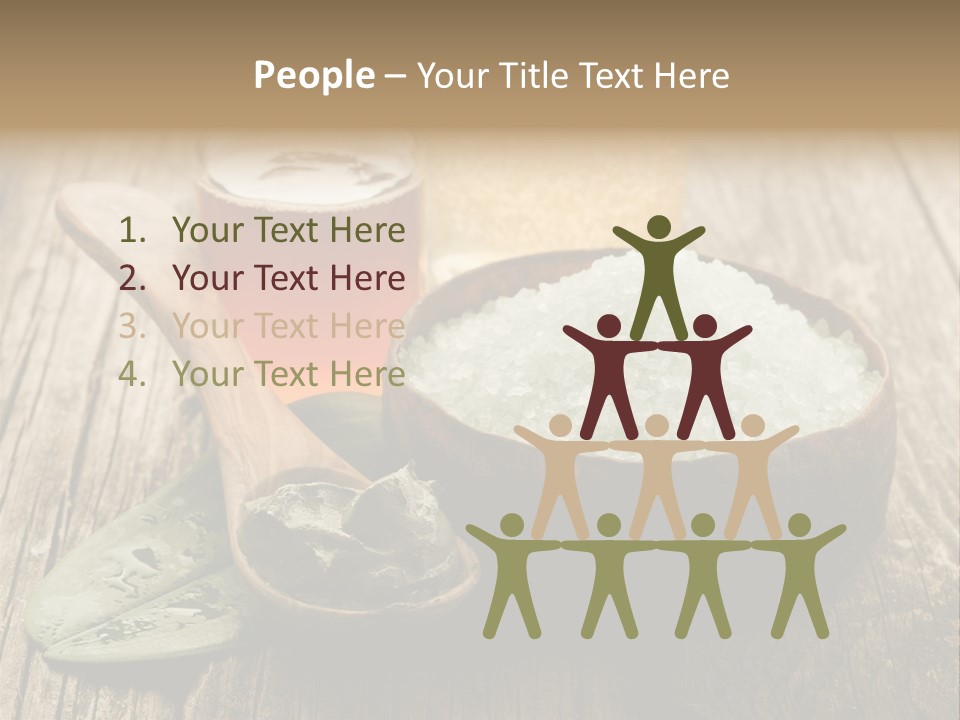 Well Spa Care PowerPoint Template