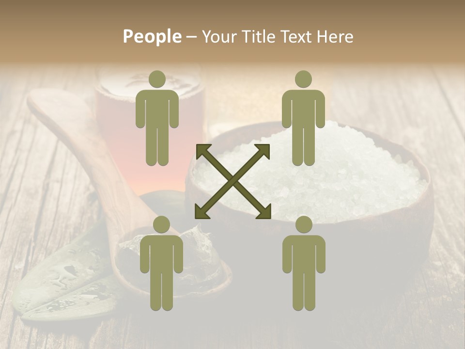 Well Spa Care PowerPoint Template