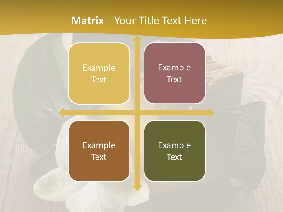 Wellbeing Harmony Purity PowerPoint Template