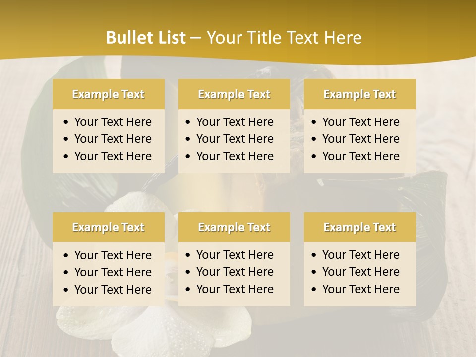 Wellbeing Harmony Purity PowerPoint Template
