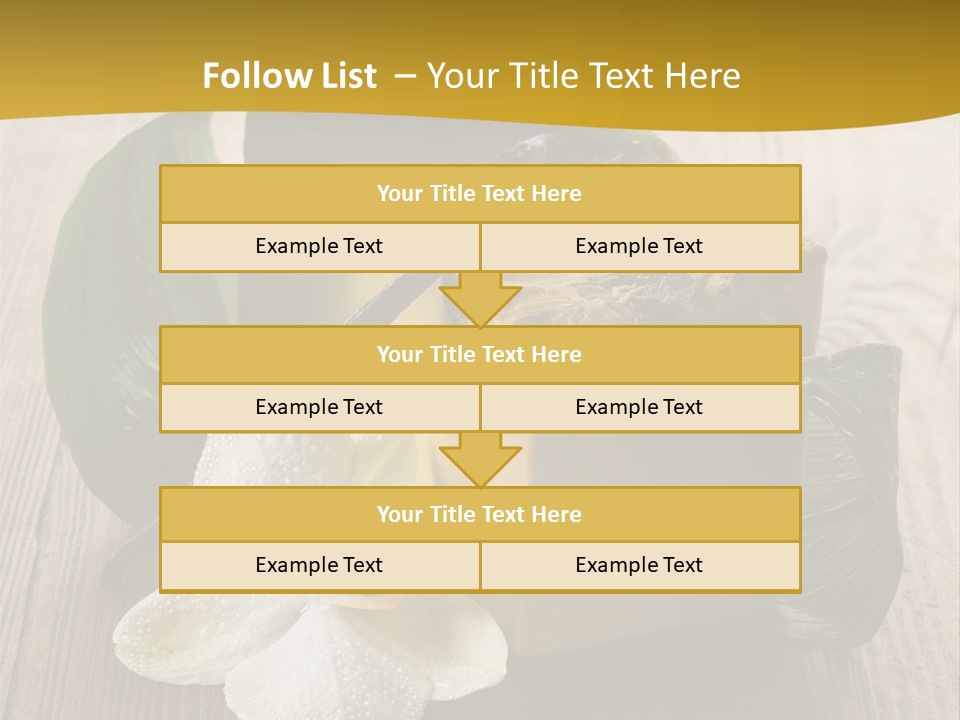 Wellbeing Harmony Purity PowerPoint Template