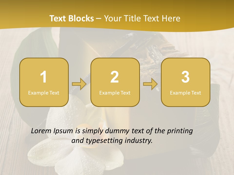 Wellbeing Harmony Purity PowerPoint Template