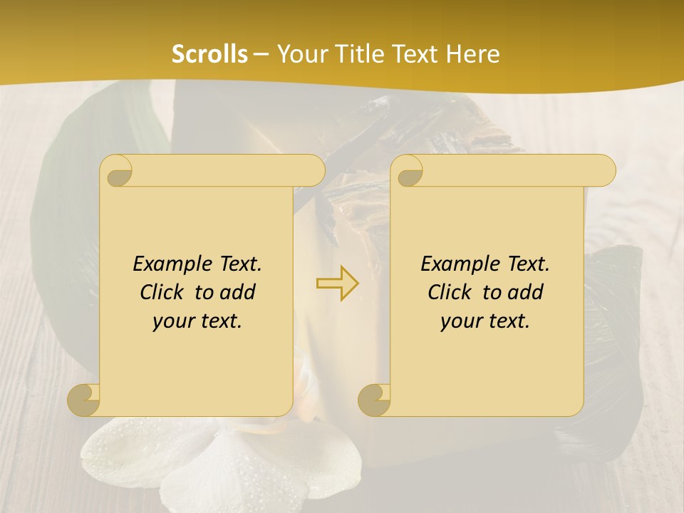 Wellbeing Harmony Purity PowerPoint Template