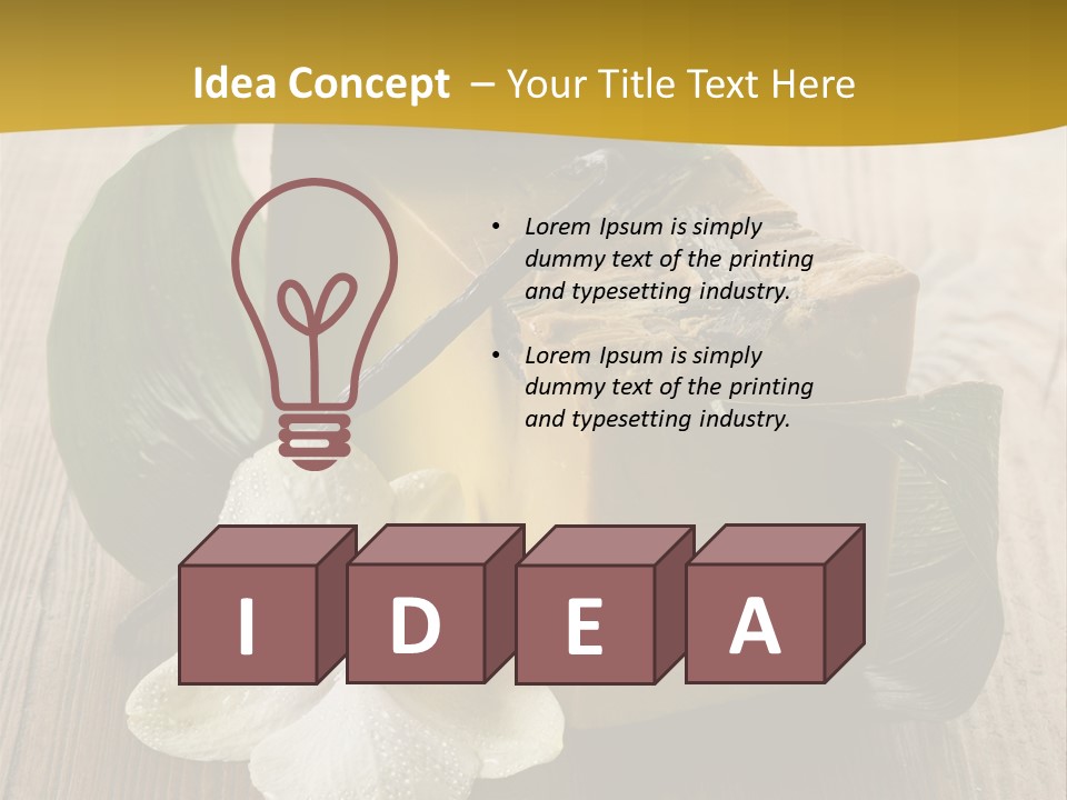 Wellbeing Harmony Purity PowerPoint Template