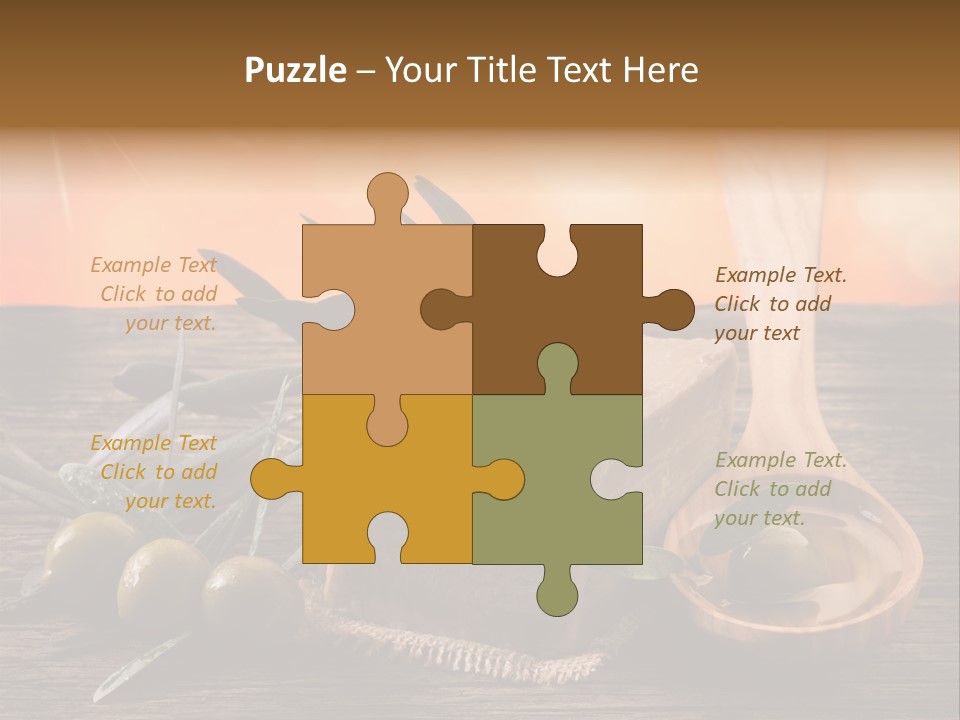 Health Relaxation Handmade PowerPoint Template