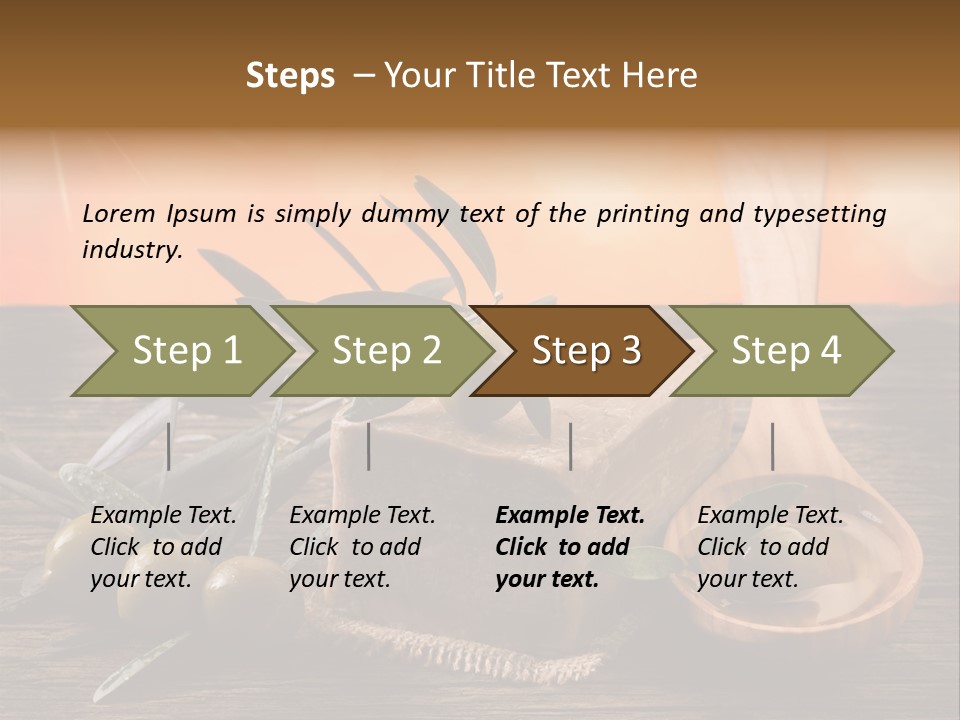 Health Relaxation Handmade PowerPoint Template