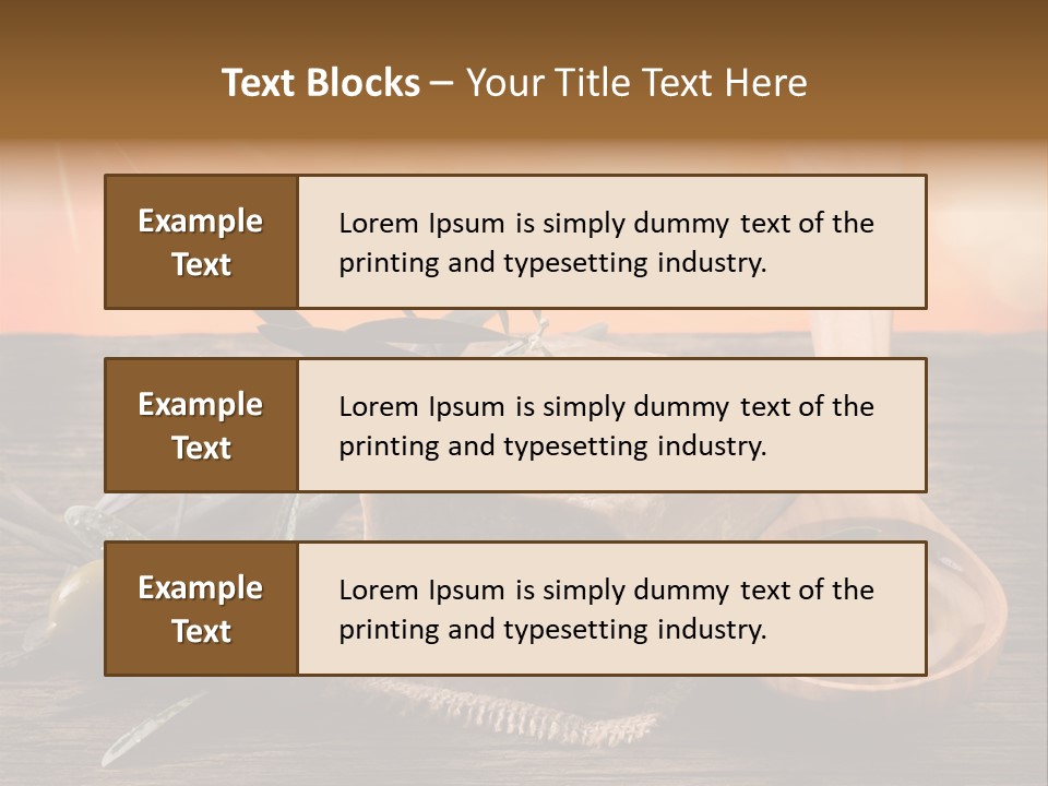Health Relaxation Handmade PowerPoint Template