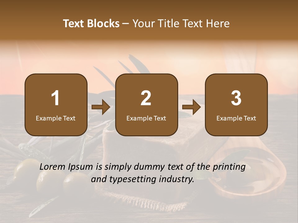 Health Relaxation Handmade PowerPoint Template