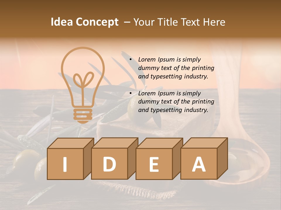 Health Relaxation Handmade PowerPoint Template