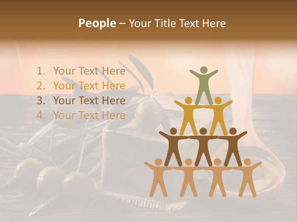 Health Relaxation Handmade PowerPoint Template