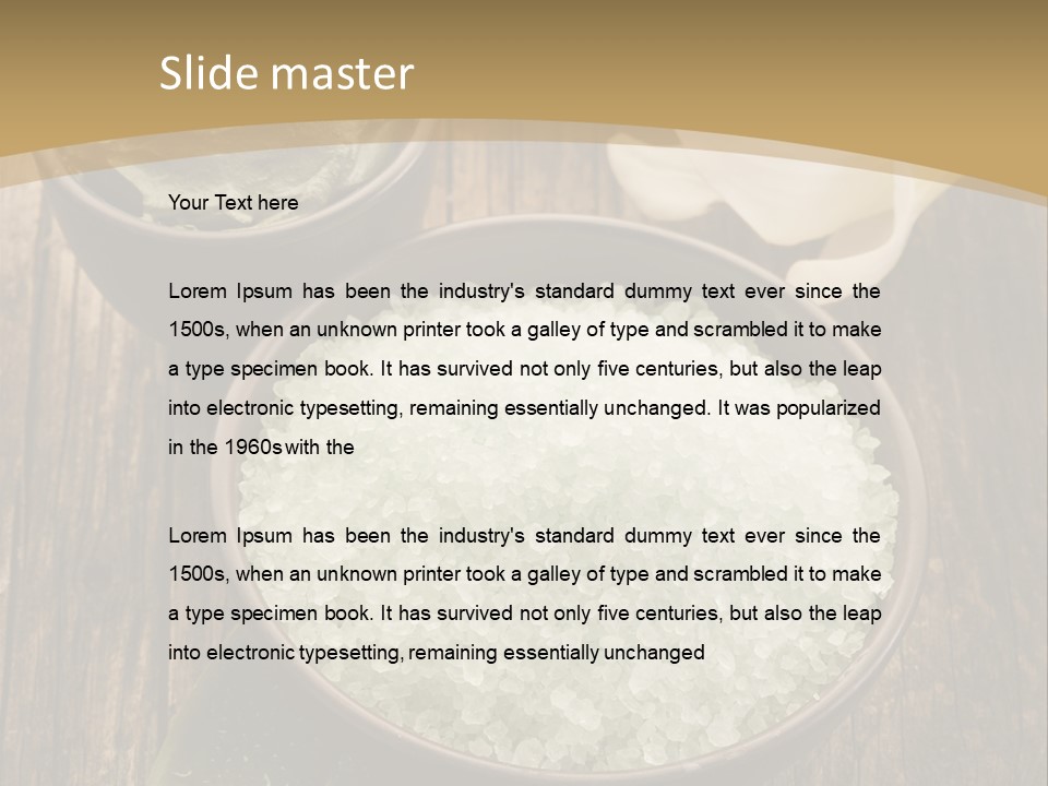 Care Treatment Relaxation PowerPoint Template