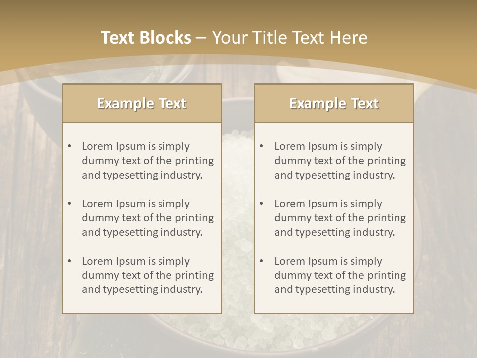 Care Treatment Relaxation PowerPoint Template