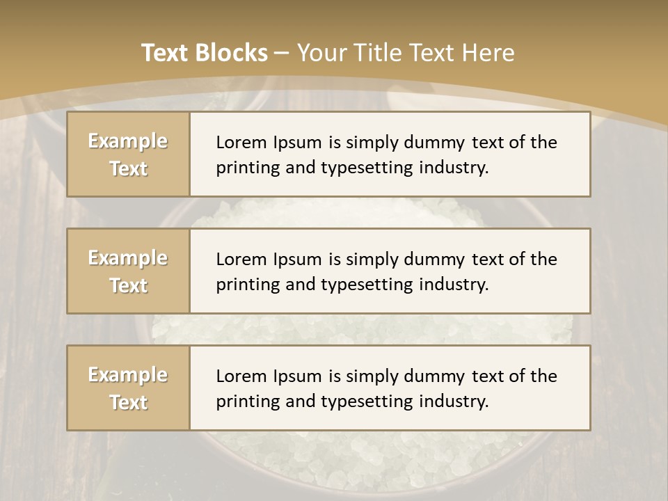 Care Treatment Relaxation PowerPoint Template