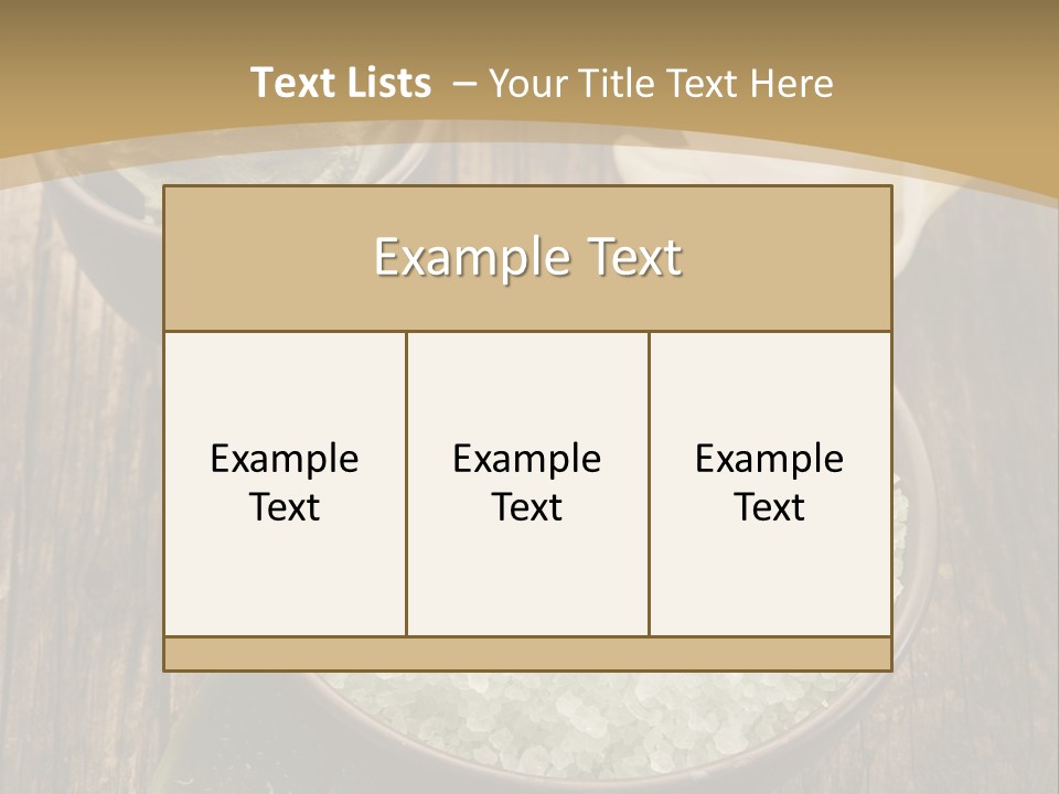 Care Treatment Relaxation PowerPoint Template