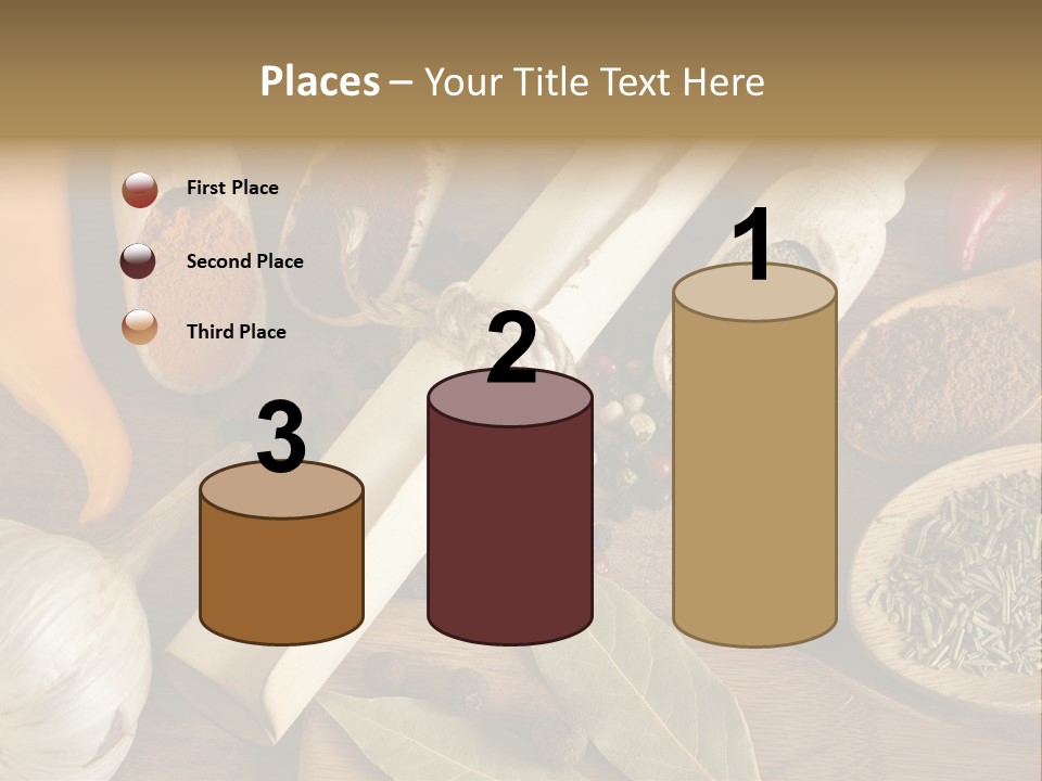 Herb Vegetable Spice PowerPoint Template