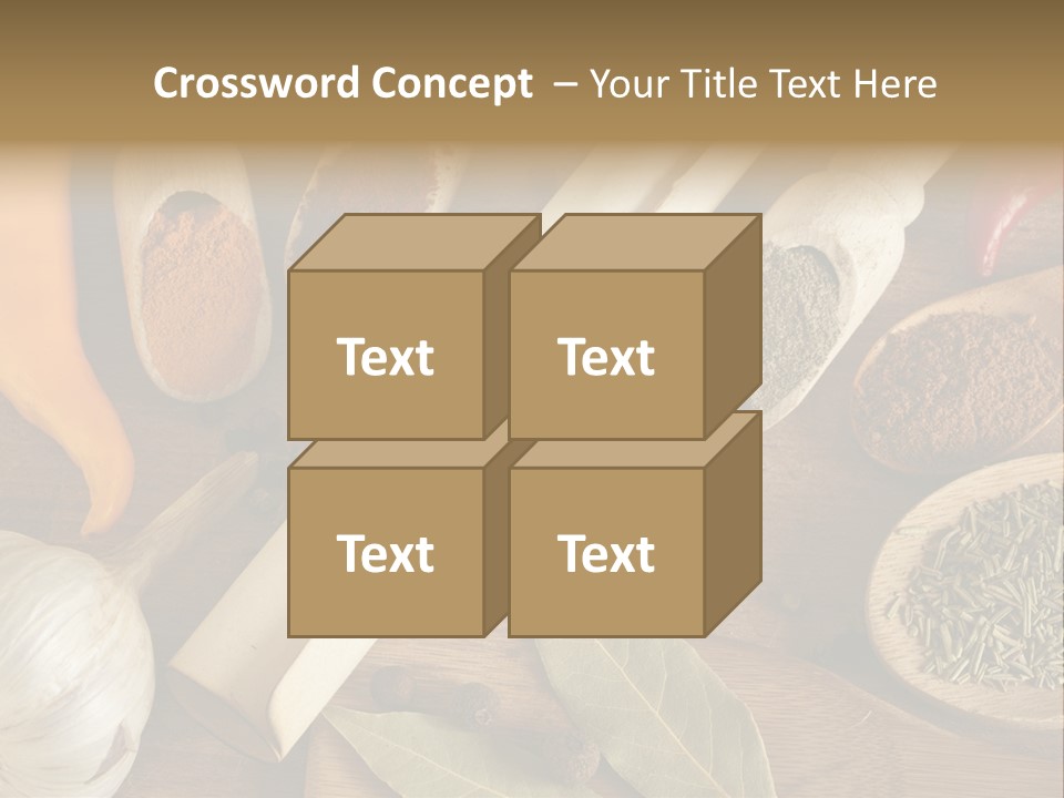 Herb Vegetable Spice PowerPoint Template