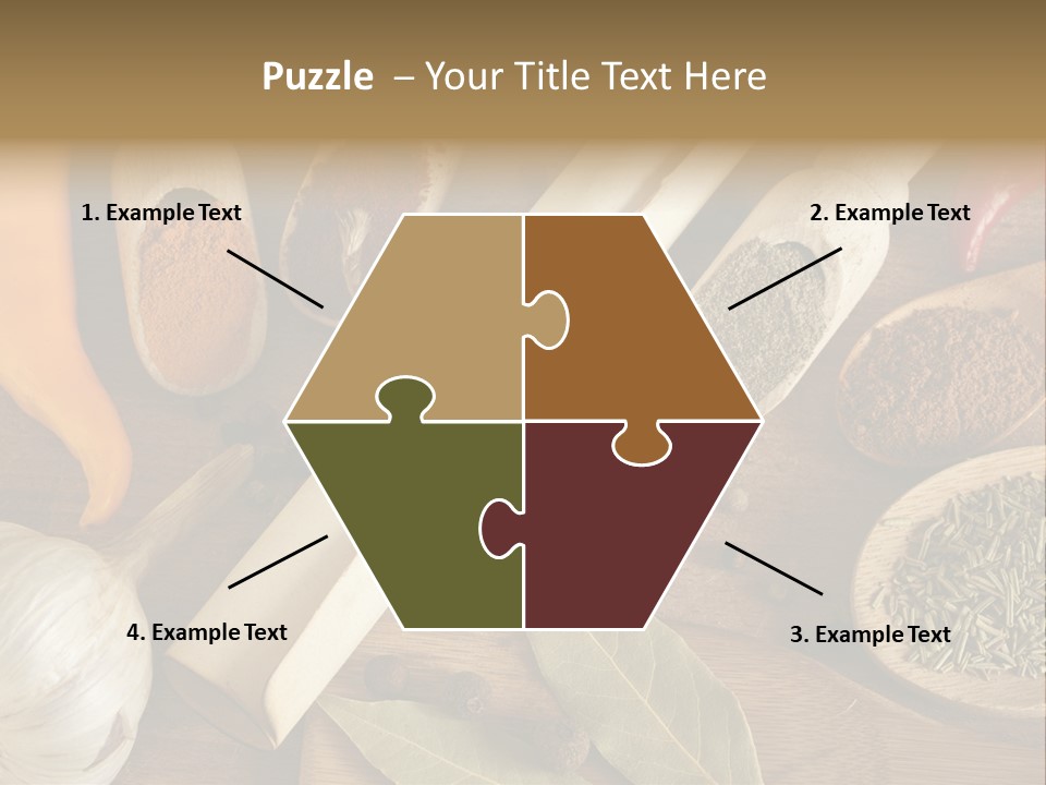 Herb Vegetable Spice PowerPoint Template