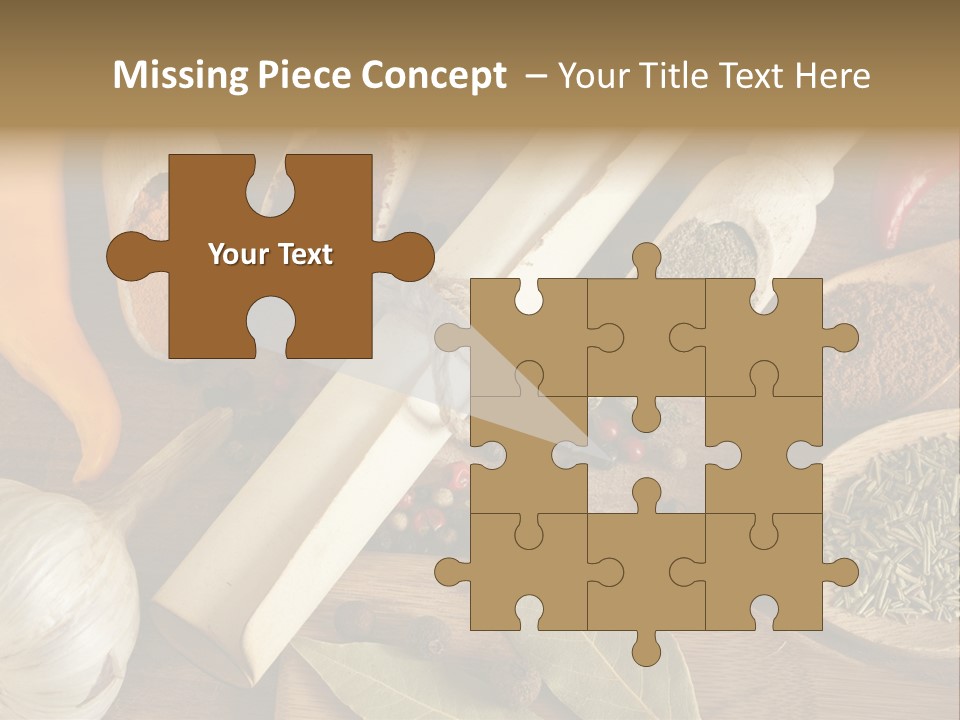 Herb Vegetable Spice PowerPoint Template