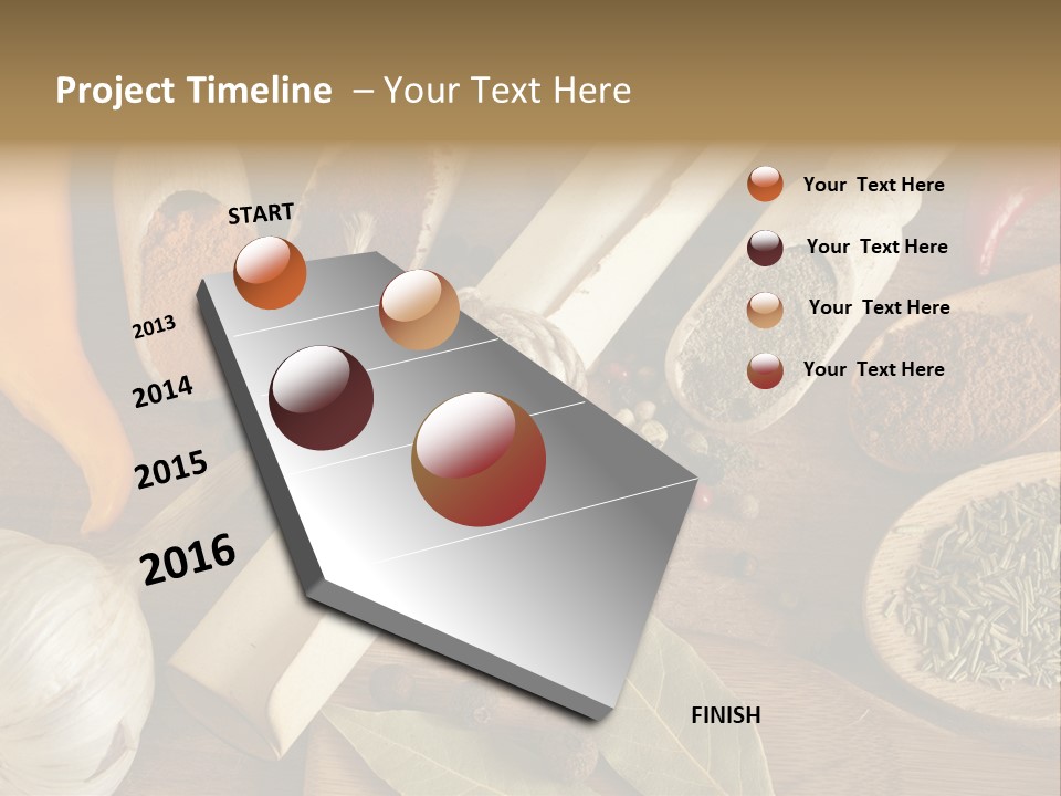 Herb Vegetable Spice PowerPoint Template