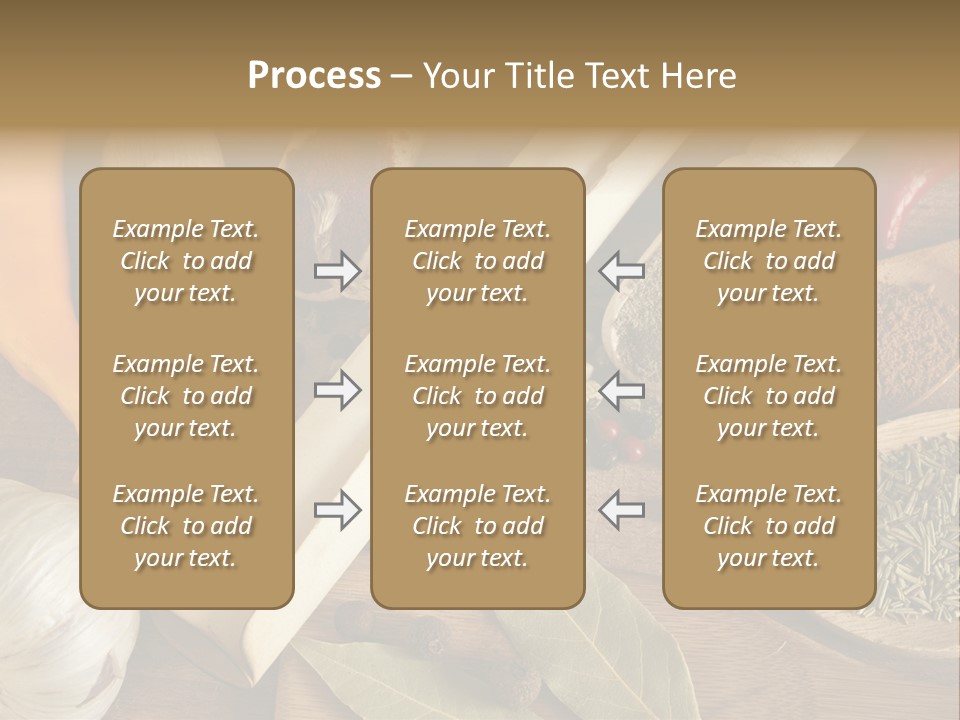 Herb Vegetable Spice PowerPoint Template
