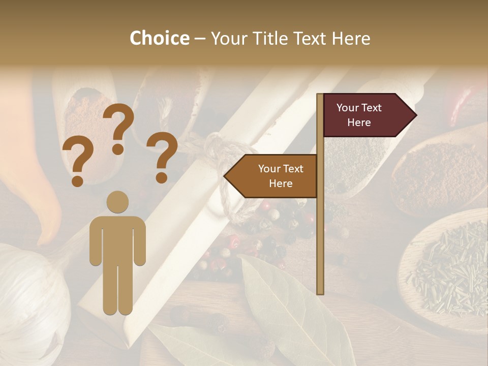 Herb Vegetable Spice PowerPoint Template