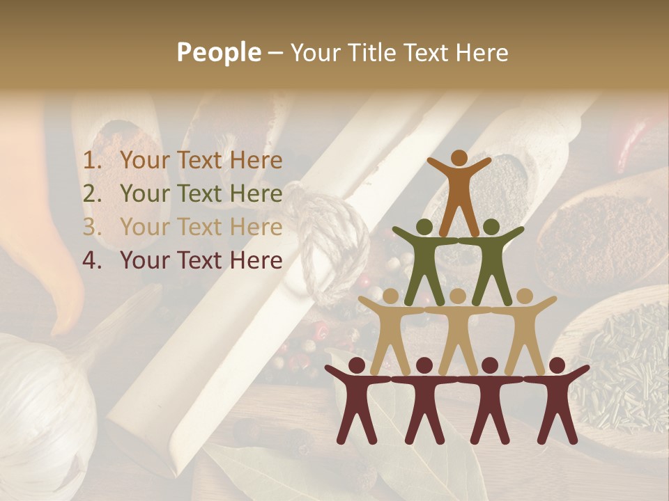 Herb Vegetable Spice PowerPoint Template