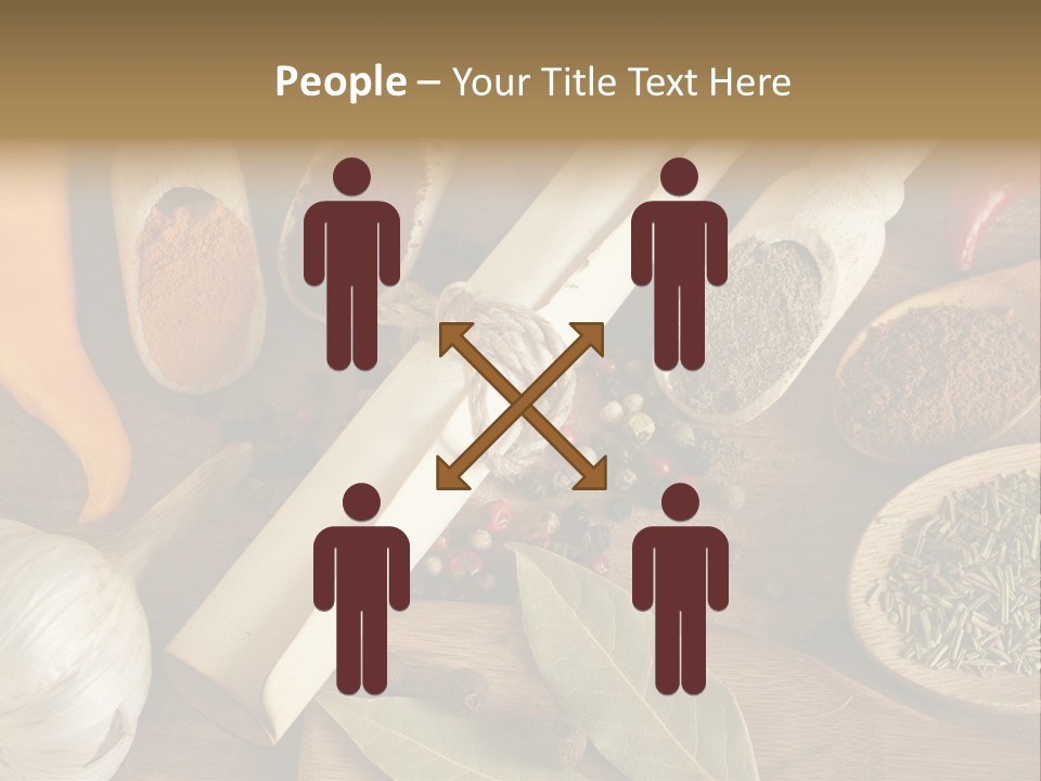 Herb Vegetable Spice PowerPoint Template