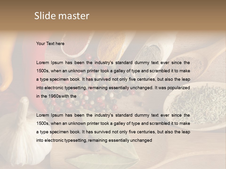 Wooden Tomato Vintage PowerPoint Template