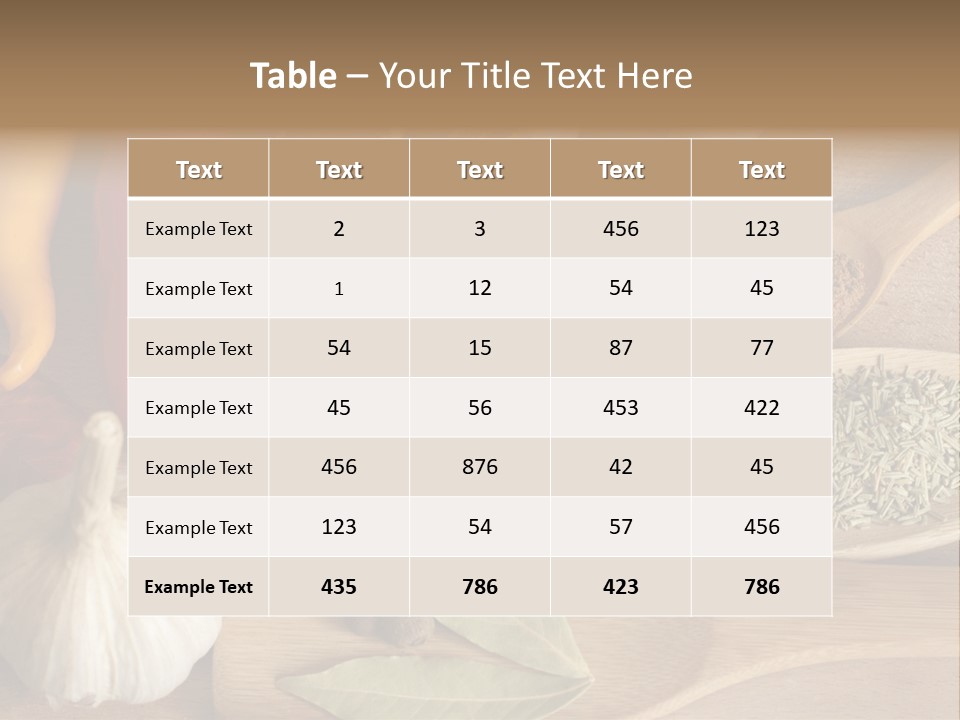 Wooden Tomato Vintage PowerPoint Template