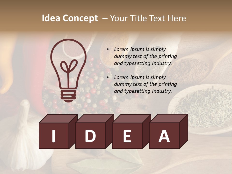 Wooden Tomato Vintage PowerPoint Template