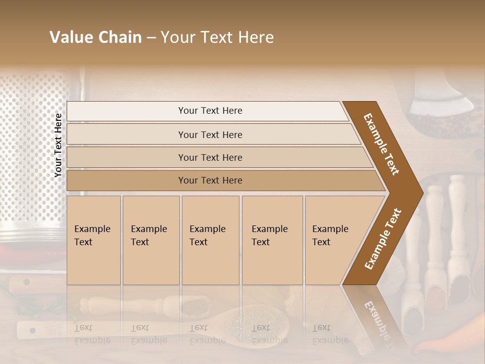 Menu Card Herb PowerPoint Template