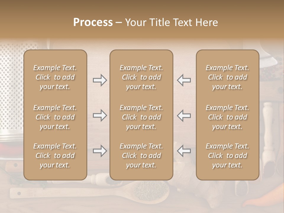 Menu Card Herb PowerPoint Template