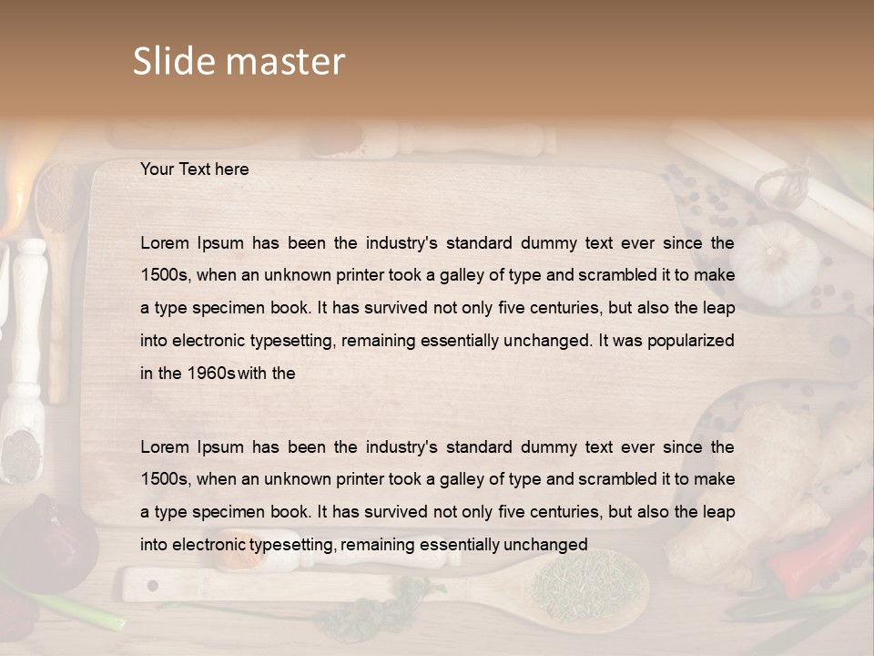 Spice Green Natural PowerPoint Template