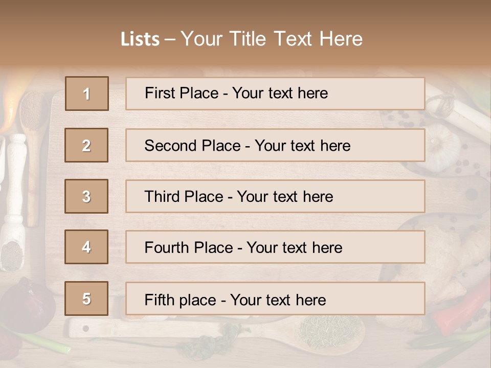 Spice Green Natural PowerPoint Template