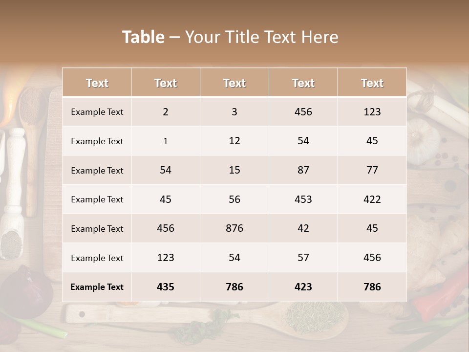 Spice Green Natural PowerPoint Template