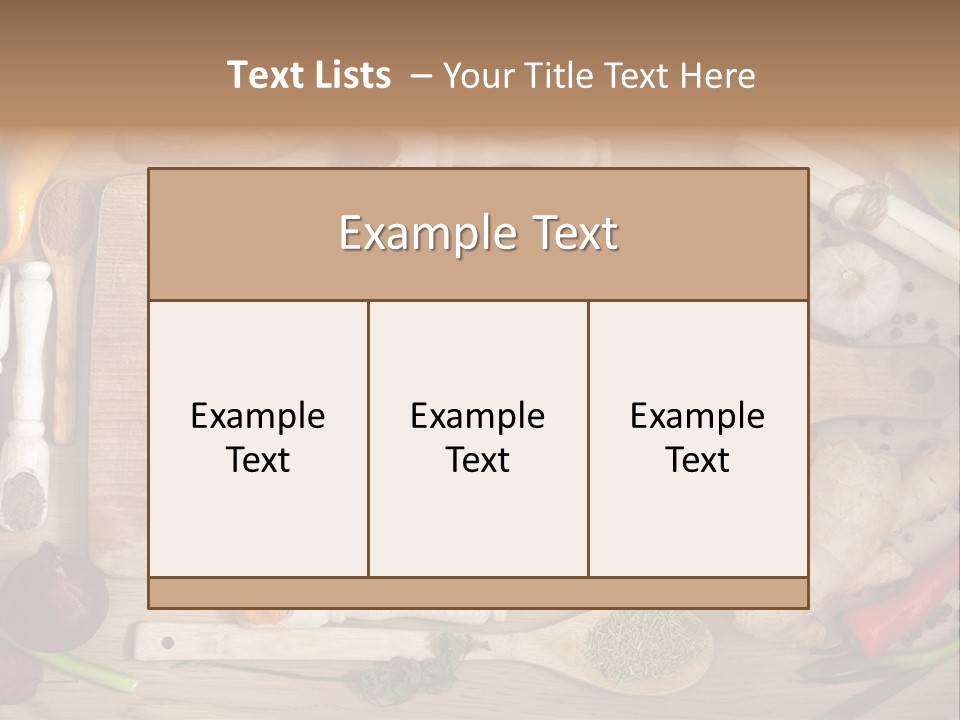 Spice Green Natural PowerPoint Template