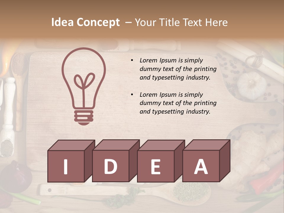 Spice Green Natural PowerPoint Template