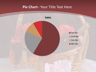 Drink Valentine Basket PowerPoint Template