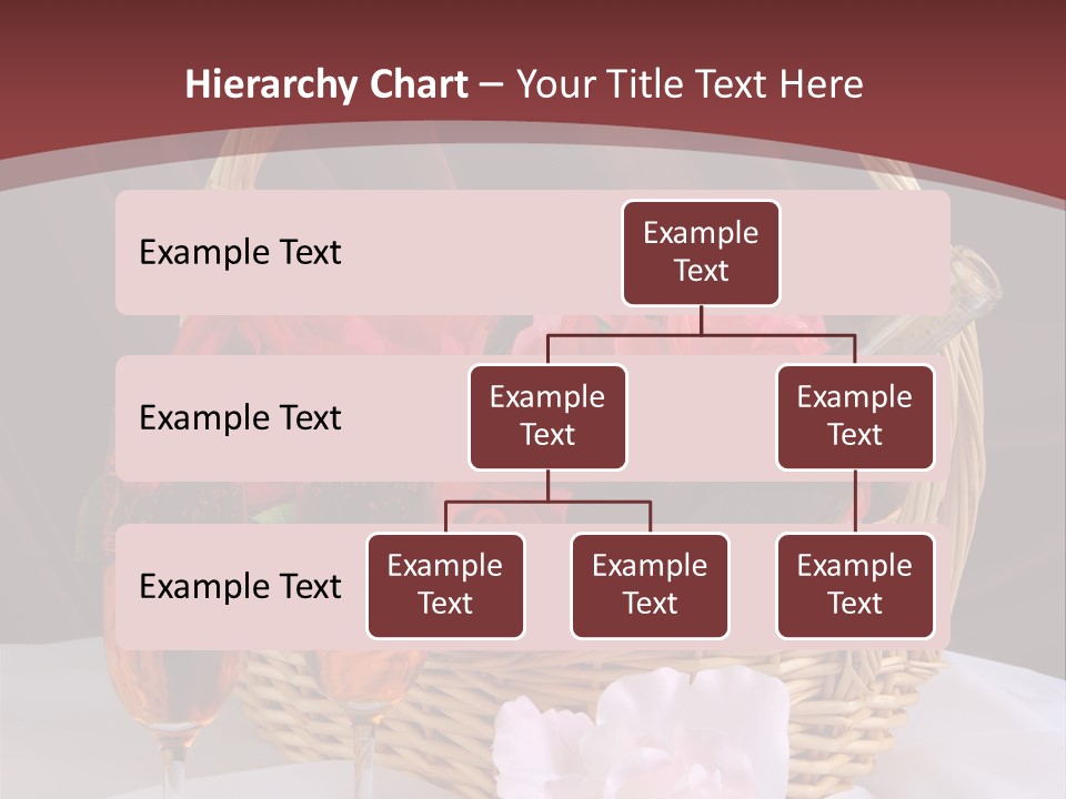 Drink Valentine Basket PowerPoint Template