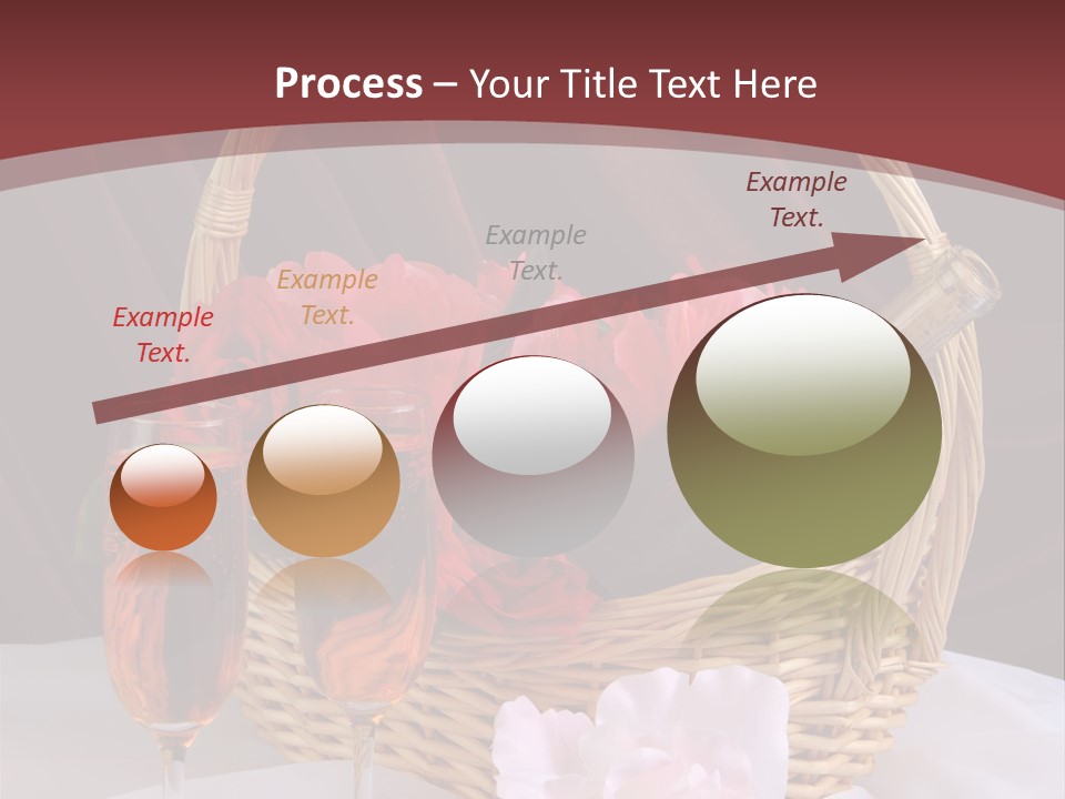 Drink Valentine Basket PowerPoint Template