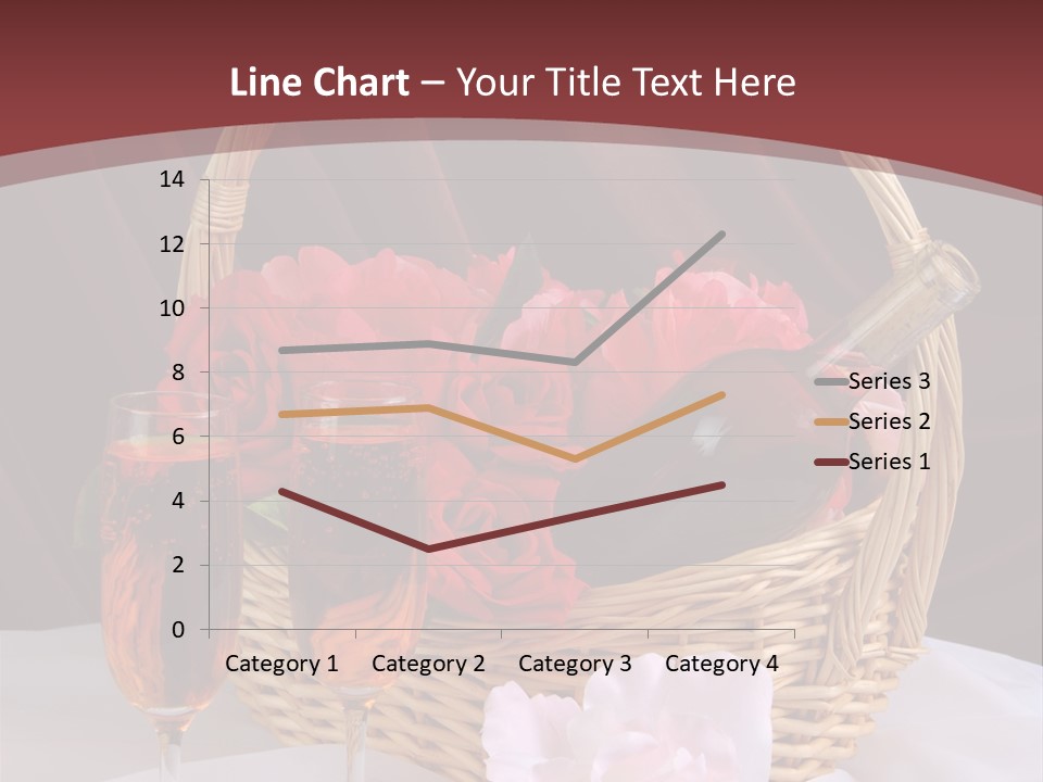 Drink Valentine Basket PowerPoint Template