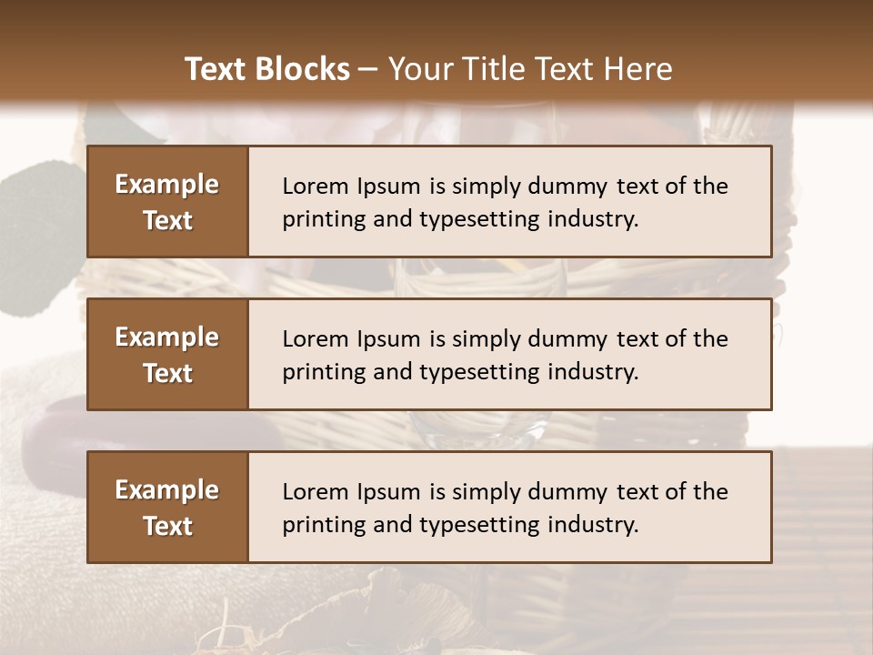 Wicker Special Glass PowerPoint Template