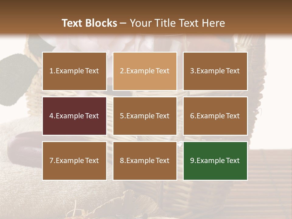 Wicker Special Glass PowerPoint Template