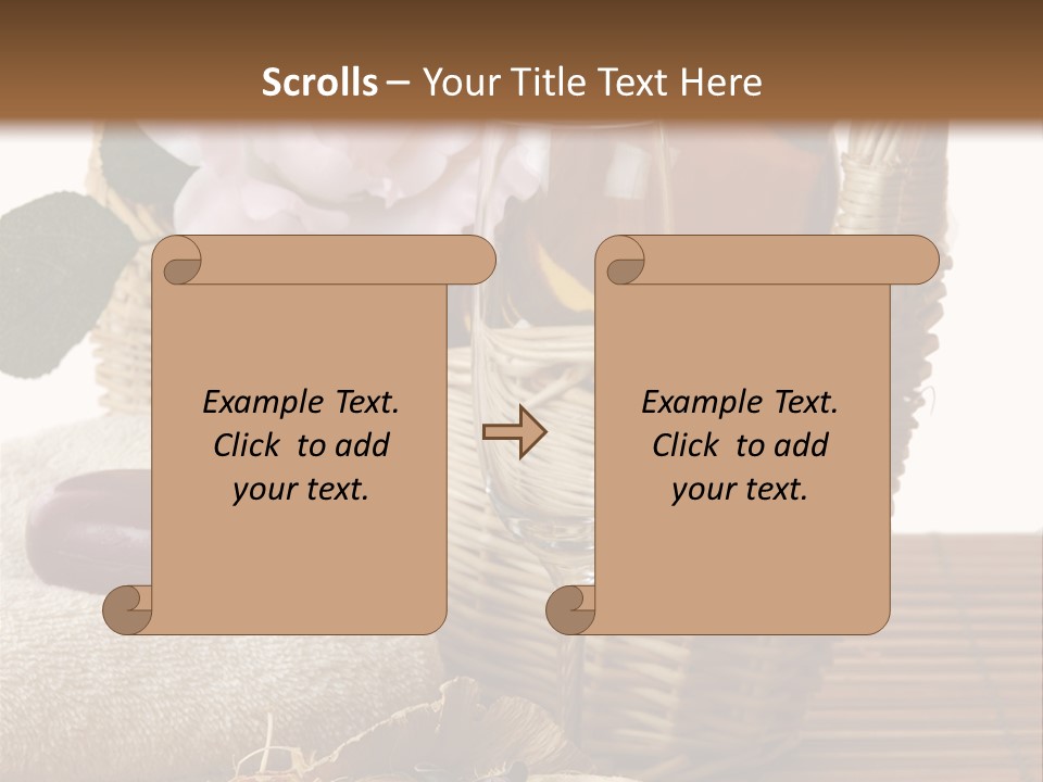 Wicker Special Glass PowerPoint Template