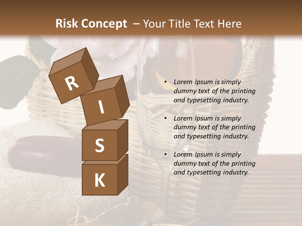 Wicker Special Glass PowerPoint Template