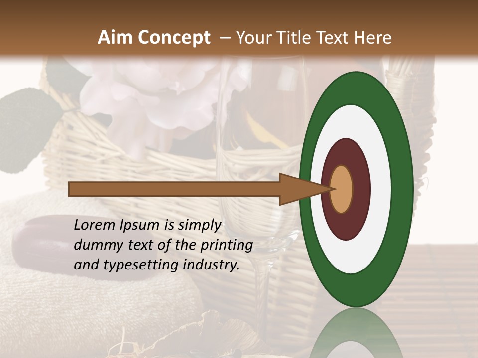 Wicker Special Glass PowerPoint Template